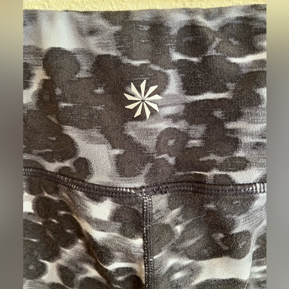 Athleta black and gray leggings - Picture 3 of 7